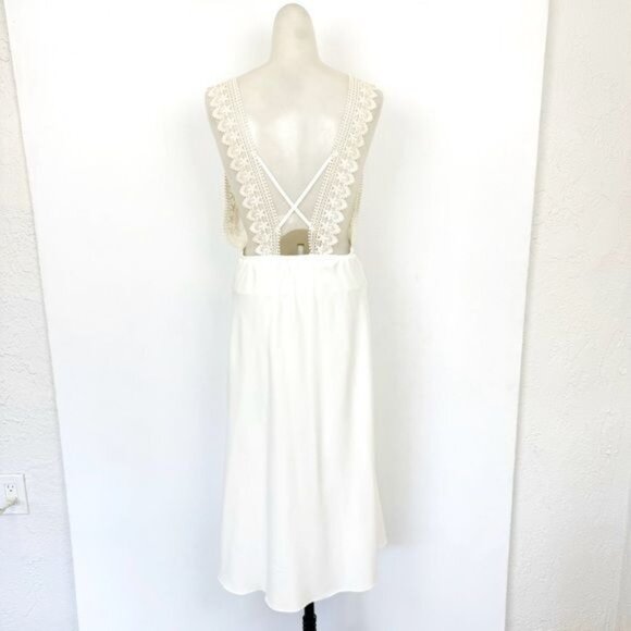 Flora Nikrooz Sleepwear Blythe Nightgown Ivory small - Picture 7 of 11